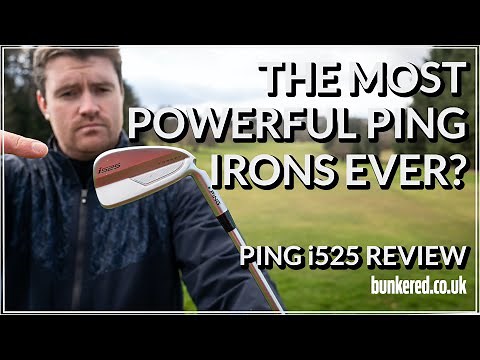 THE MOST POWERFUL PING IRONS EVER? | PING i525 review