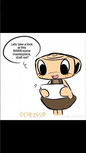 (WARNING! Swear word) comic by .chezpop on tiktok #dandysworld #shelly