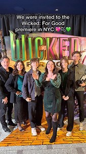 65K views · 1.9K reactions | TRULY A NIGHT WE WILL NEVER FORGET!!! 勺﫧 Thank you @wickedmovie for having us at the NYC premiere! #wickedforgood #wicked #wickedmovie Shoutout to the friends we met along the way - @cherylporterdiva @haleyybaylee @tyler_warwick | Sharpe Family Singers | Facebook