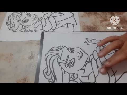 How to #Draw #Elsa | Disney Frozen 2: Elsa #Drawing | Frozen #art #drawing #howto