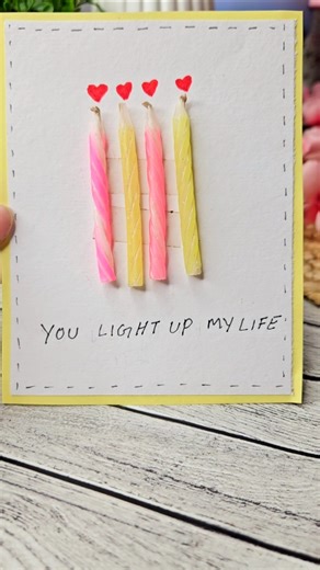 Diy Puncard ❤️ #shorts #diy #valentinecard #cardcreations #puncard