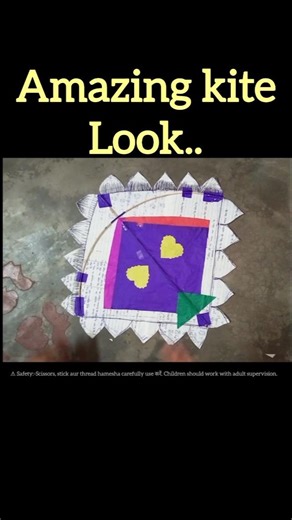 😱Trending Notebook kite making at home🔥 #shorts#kiteflying#kitemaking#kite#trending#viral #powerkite