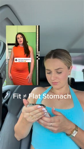 Alana Fay Coomer on Instagram: "The only time I had a COMPLETELY flat stomach was when I was competing and had NO PERIOD 🩸 I’ve worked with hundreds of women and this is the most common insecurity: stubborn lower body fat. There are many false claims that this is actually your uterus, but that is not accurate. However, we as women do require a certain level of body fat for healthy hormonal and reproductive function. Not to mention, if I’m going out to dinner in a tight outfit there’s no way I l