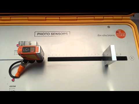 Interactive demo bag (Laser distance sensor ifm)