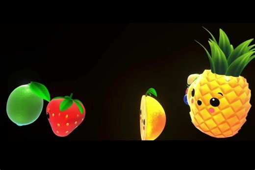 Funny Dancing Fruits Compilation in 4K