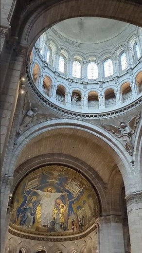 Inside Sacre Coeur Church GOLD Mosaics vs Stunning Architecture