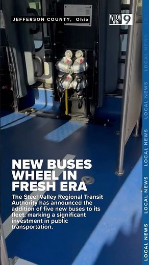 Steel Valley Regional Transit Authority expands fleet with five new buses