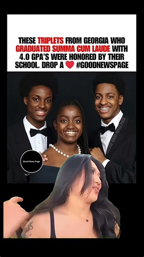 Parents Hit the TRIPLE Crown as Their Triplets Graduate Summa Cum Laude with 4.0 GPAs 🎓👑