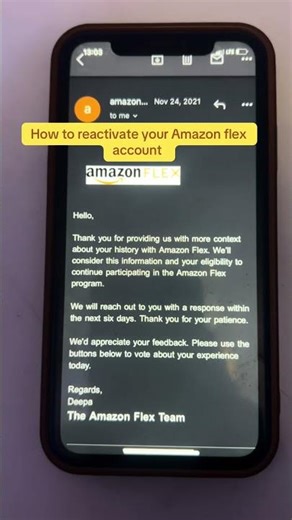 How to reactivate your Amazon flex account #amazonflex #amazonflexdriver #usa #reactivation