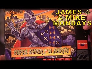 Super Ghouls 'n Ghosts (SNES) Part 1 - James & Mike Mondays
