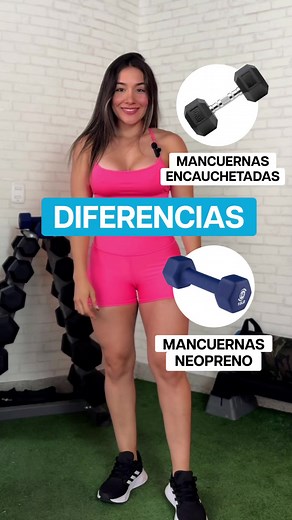 Diferencias entre Mancuernas de Neopreno y Encauchetadas
