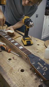 🎸✨ No experience needed! Unleash your inner luthier at Europe's largest guitar building school with Crimson Guitars. 🎨🛠️ Our team of expert luthiers, boasting decades of experience, is ready to guide you through every step of the guitar-building process. Whether you're a novice or looking to refine your skills, we have the perfect course for you. Ready to create your own custom masterpiece? Drop us a line today! #StudentLife #LuthierSchool #HandmadeGuitars #GuitarBuildingSchool #LearningJourn