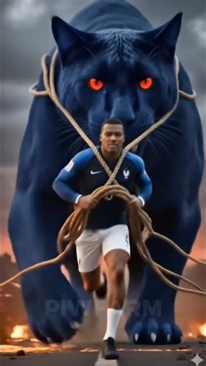 Messi, Neymar & Mbappé’s Cat vs Ronaldo’s Small Mouse#ronaldo #goat #messi #ronaldoai #aifunnyshorts