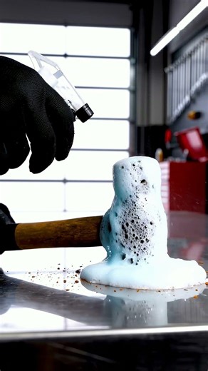 Rusty Hammer Restoration 🔥 | Satisfying Rust Removal