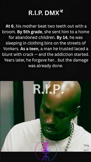 DMX’s Childhood Trauma: Homeless by 14 in Yonkers (True Story) #shorts