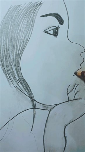 "How to draw ✍️ perfect face 😈"#shortsfeed #drawing #trending