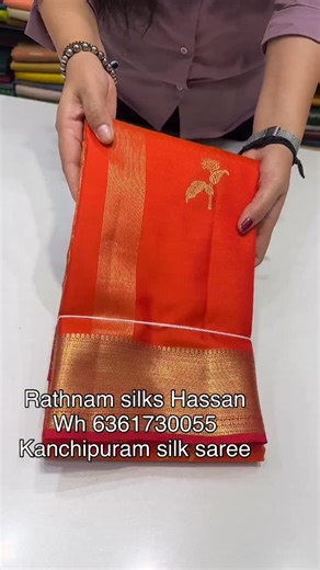 Rathnam Silks Hassan Karnataka on Instagram: "Price 5590/-"