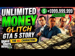 UNLIMITED Money Glitch GTA 5 Story Mode Under 5 Minutes #gta5 #gta #money