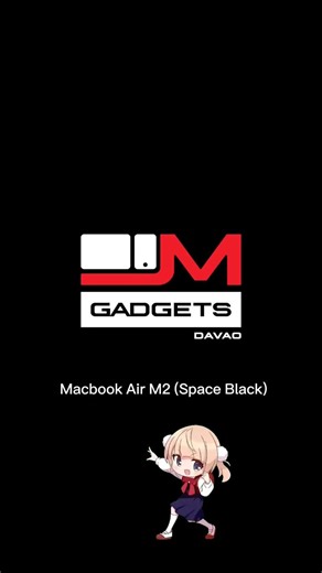 Wadadadeng Macbook Air M2 (Space Black) . ♠️ #JandMGadgetsDavao #Macbook #macbookair | J&M Gadgets Davao