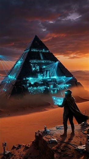 The Mars Signal: We Found the First Pyramid 🔴 #shorts #mystery