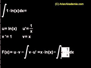 Video 5, Integralrechnung, partielle Intergration