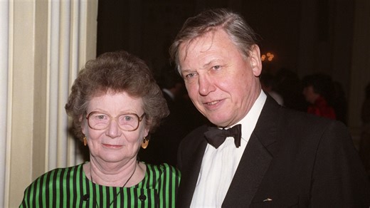 David Attenborough reflects on loneliness after sudden death of his wife