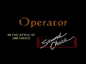 Operator - Jim Croce | Karaoke Version | Sound Choice