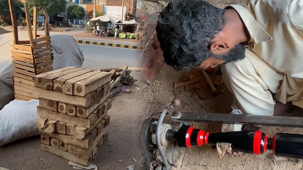 Transforming Raw Wood Into Elegant Furniture Legs