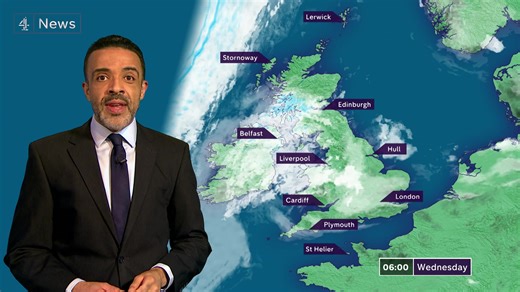 A spell of settled weather is finally on the way. Liam Dutton has the latest weather forecast and Climate Watch. | Channel 4 News