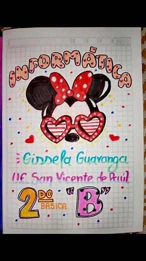 Diseños de caratulas para niñas con estilo único