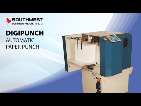 DigiPunch Automatic Paper Punch