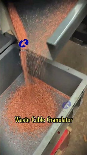 Scrap Cable Recycling Machine | Copper & Plastic Separation Process