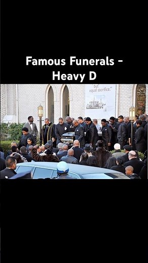 Famous Funerals - Heavy D #heavyd #famous #celebrity #funeral #rap #artist #death #opencasket #rip