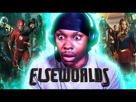ELSEWORLDS REACTION!! (ARROWVERSE CORSSOVER Part 1-3)