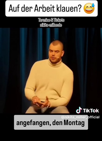 Nikita Miller: Comedy über Jobfrust und Montag
