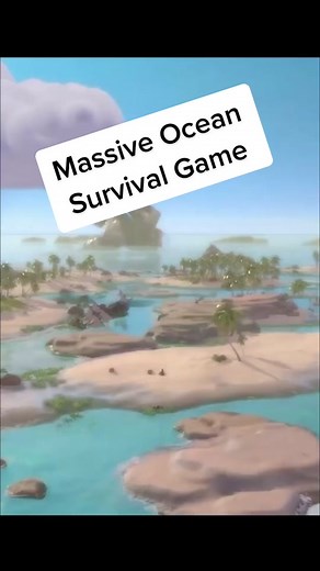 Massive Ocean Survival game #breakwaters #breakwatersgame #survivalgame #arksurvivalevolved #atlasgame #valhiem #tiktokgaming #gamer #gamesontiktok