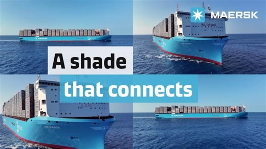 45K views · 510 reactions | A shade with a deep meaning, a color that connects continents: Maersk Blue 冀 In 2016, the Pantone Colour Institute defined Maersk Blue as a unique Pantone color, inspired by the original Hempel paint approved by A.P. Møller in 1955. This distinct shade has become a trusted standard, uniting our operations worldwide  #Maersk #MaerskBlue #Pantone #transport #logistics | Maersk | Facebook