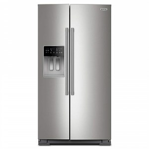 Reviews for Maytag 36 in 20.8 cu ft Counter Depth Side-by-Side Refrigerator in Fingerprint Resistant Stainless Finish w/ PowerCold Feature | Pg 1 - The Home Depot