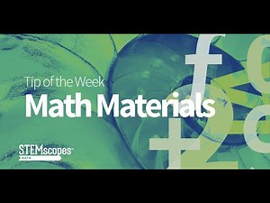 Math Materials | STEMscopes Math