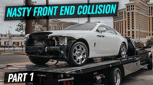 49K views · 518 reactions | Another day another wrecked supercar -- this time it is the Rolls Royce Wraith BUT its actually not one of our rentals. Houston bought this wrecked Wraith in hopes of Rebuilding it and flipping it. So tune in to Part 1 of the Wrecked Rolls Royce Wraith Series | Royalty Exotic Cars | Facebook