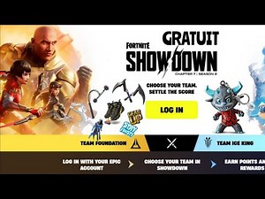 FREE REWARDS (PS5, SKINS, SHOES, ETC...) FORTNITE RIVALRIES "SHOWDOWN"