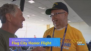 Veterans arrive in Washington, DC to a warm welcome | Flag City Honor Flight - NewsBreak