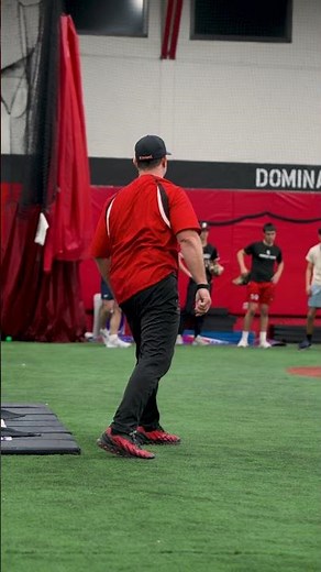 The Importance of Different Arm Slots! Double Play Feeds from Short Stop #baseball #coach