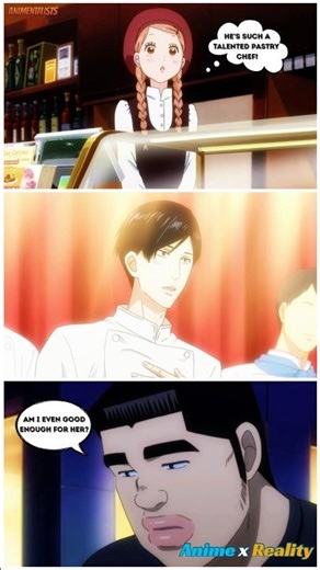 When Self-Doubt Makes You Question Love | Anime x Reality #38 | Ore Monogatari | #anime #shorts