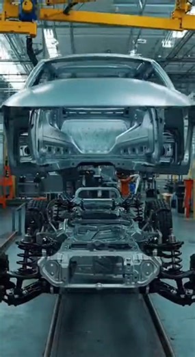 From raw steel to a flawless machine — watch this modern car come alive in 10× speed with stunning cinematic close-ups. 🚗✨ #CarFactory #ManufacturingProcess #SatisfyingBuild #CarMaking #IndustrialVideo | Build My Car