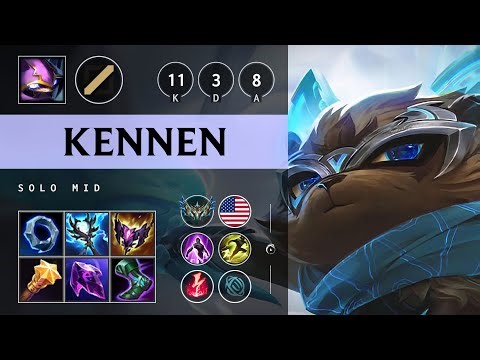 Kennen Mid vs Hwei - NA Challenger Patch 25.12