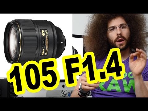 Nikon 105mm F1.4 Lens Preview: BEST / Sharpest Portrait Photography Lens Ever Made?