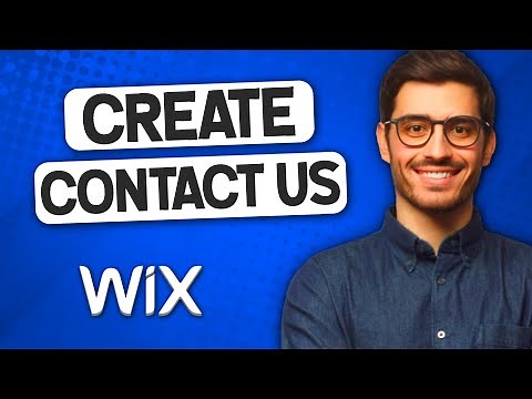 How to Create Contact Us Page in Wix (2022) | Add Contact Form to Wix Website