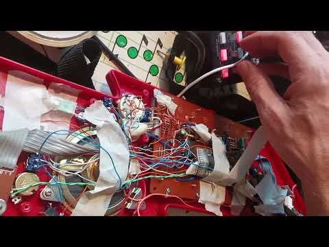 Circuit bent Tyco Hotkeyz by psychiceyeclix #circuitbent #electronicmusic #keytar #glitch #soundart