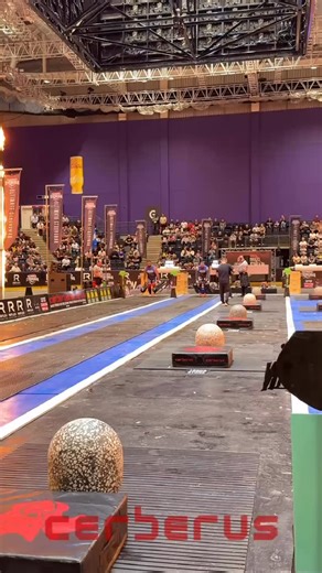 The first event at @officialultimatestrongman Scotland’s Strongest Man was Farmers Walk with 125kg in each hand @the___beef carried them 29.83 seconds and @victorystrong_coaching carried them in 36.12 seconds #teamcerberus #cerberusstrength #strongman #strongmancompetition | Cerberus Strength